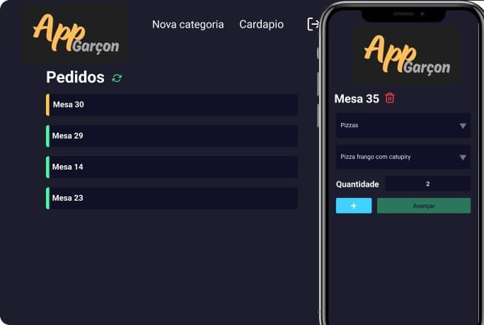 App Garçom